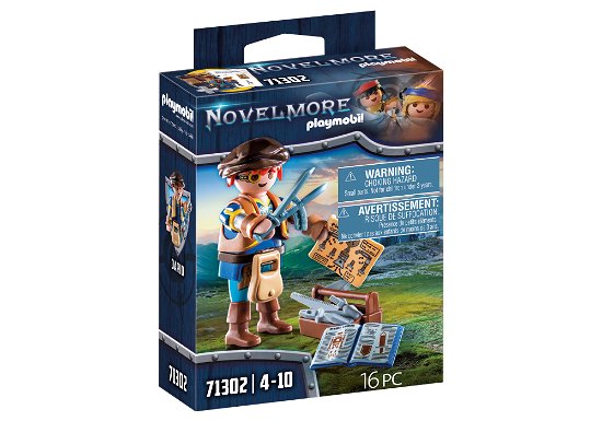 Cover for Playmobil · Playmobil Novelmore - Dario met Gereedschap - 71302 (Toys)