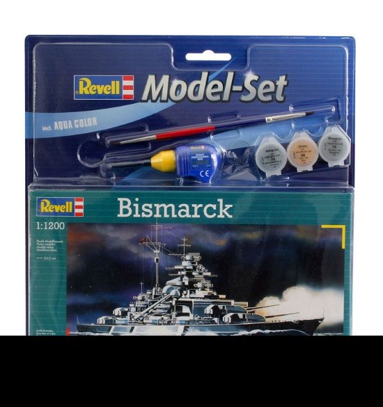 Model Set Bismarck (65802) - Revell - Fanituote - Revell - 4009803658025 - 