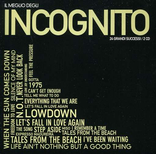 Il Meglio Di Incognito - Incognito - Musik - EDEL RECORDS - 4029759076025 - 31. januar 2012