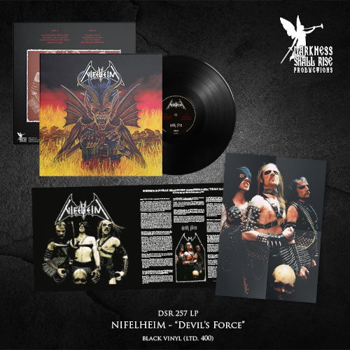 Cover for Nifelheim · Devils Force (Black Vinyl LP) (LP) (2024)