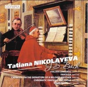 Cover for Tatiana NIKOLAYEVA · Various (CD)