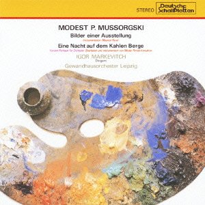 Cover for Igor Markevitch  · Modest P.Mussorgski: Bilder Einer Ausstellung Eine Nacht Auf Dem Kahlen (CD)