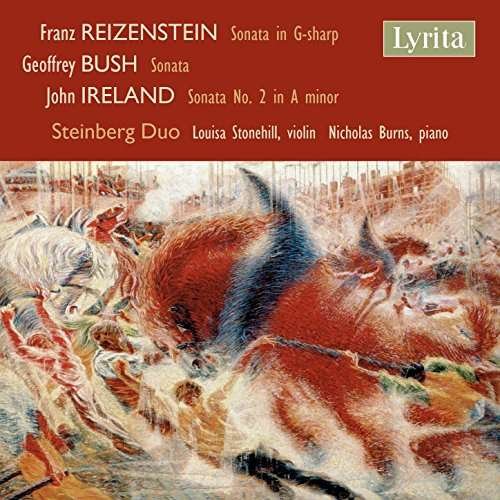 Cover for Busch / Ireland / Duo / Stonefill / Burns · Reizenstein Bush &amp; Ireland: Sonatas for Violin &amp; (CD) (2017)