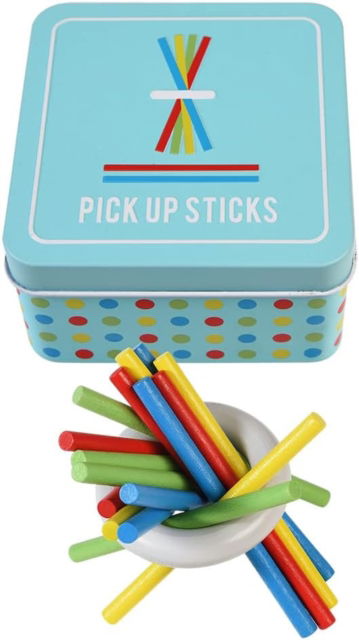 Wooden pick up sticks in a tin -  - Books - REX LONDON - 5027455434025 - June 23, 2023