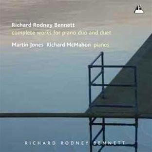 Cover for Richard - Jones Martin Rodney Bennet · Complete Works for Piano Duo and Duet (CD) (2010)