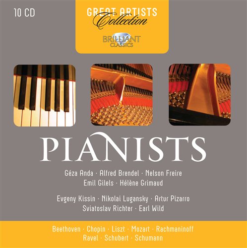 Pianists - Great Artists Collection (Brilliant) - Ludwig van Beethoven (1770-1827) - Música - DAN - 5029365920025 - 1 de novembro de 2010