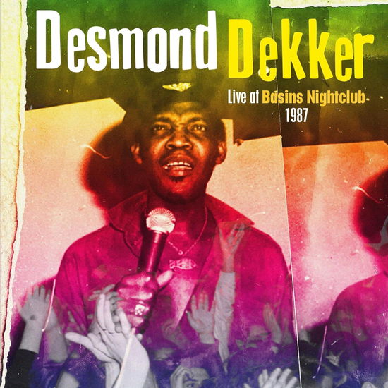 Cover for Desmond Dekker · Live At The Basins Nightclub 1987 (WINYL) (2024)