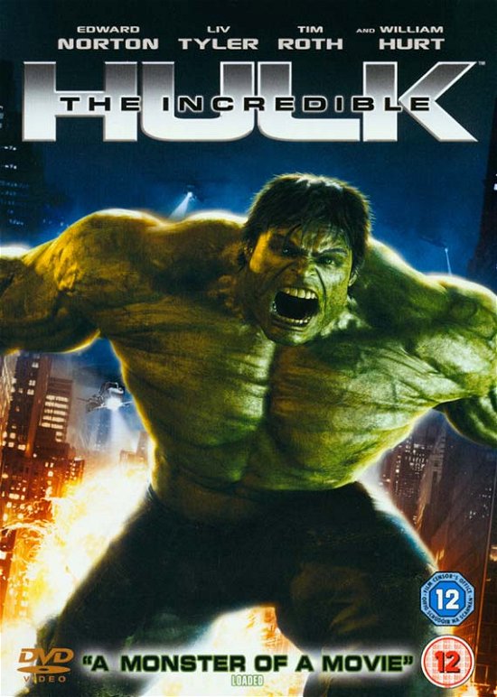 Cover for The Incredible Hulk · Marvel - The Incredible Hulk (DVD) (2008)
