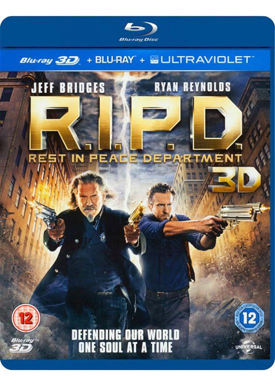 Cover for R.i.p.d [edizione: Regno Unito · R.i.p.d 3d+2d (Blu-ray) (2014)