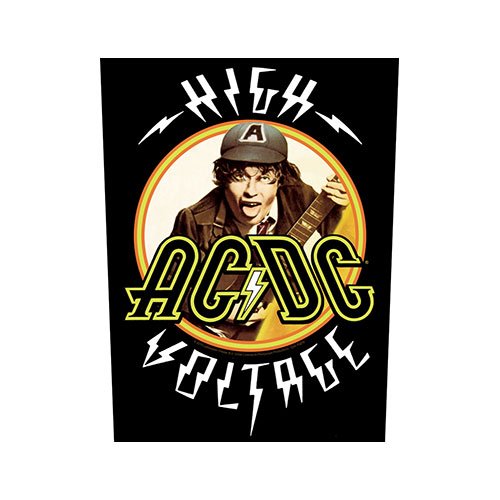 Cover for AC/DC · AC/DC Back Patch: High Voltage (MERCH) [Black edition] (2020)