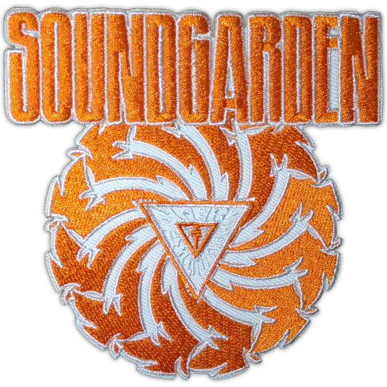 Cover for Soundgarden · Soundgarden Woven Patch: Badmotorfinger Orange on White (Standard) (Patch) (2024)