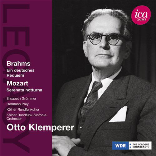 Cover for Brahms / Mozart · Ein Deutsches Requiem / Serenade In D (CD) (2011)