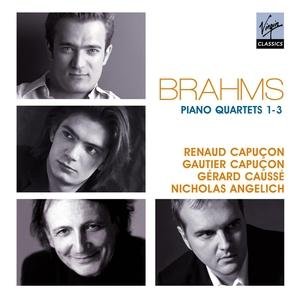 Piano Quartets 1-3 - Johannes Brahms - Música - VIRGIN CLASSICS - 5099951931025 - 22 de octubre de 2008