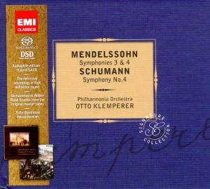 Cover for Otto Klemperer · Mendelssohn: Symphonies 3 &amp; 4 (CD) (2012)