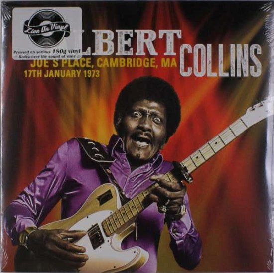Cover for Albert Collins · Joe's Place, Cambridge, Ma 17th January 1973 (LP) (2016)