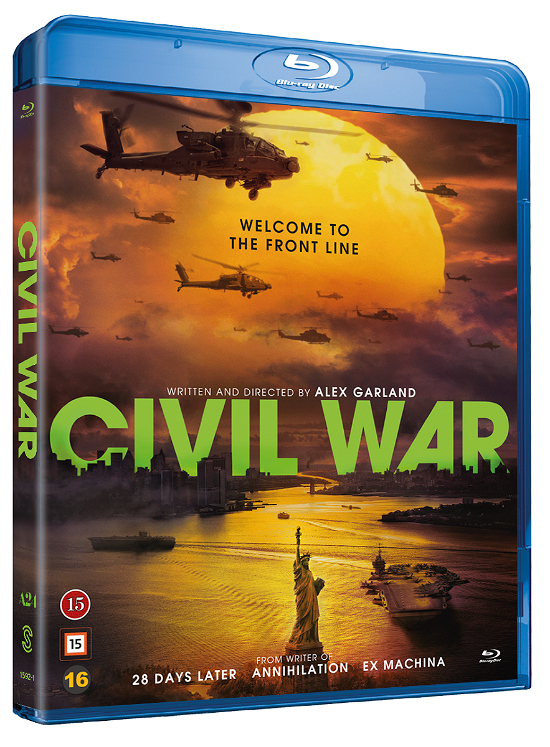 Cover for Alex Garland · Civil War (2024 Film) (Blu-ray) (2024)