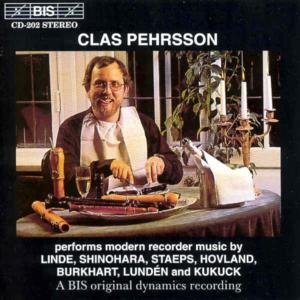 Cover for Phersson · Performs Modern Recorder Music (CD) (1996)