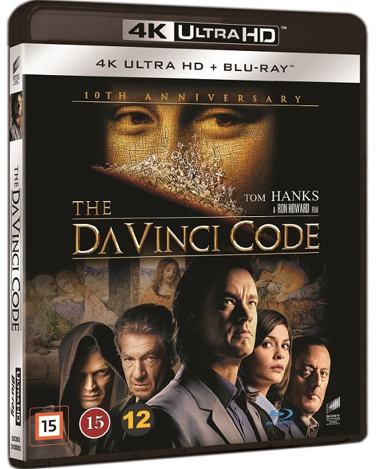 Cover for Tom Hanks · The Da Vinci Code (4K Ultra HD/BD) (2016)