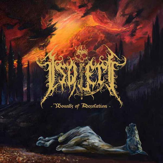 Cover for Isolert · Wounds of Desolation (LP) (2024)