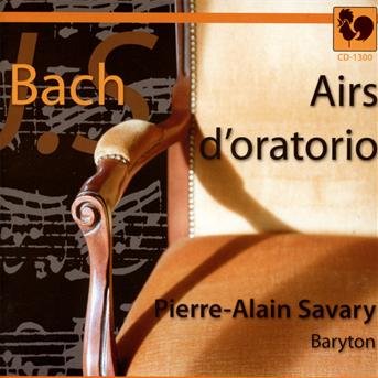 Cover for Johann Sebastian Bach · Johann Sebastian Bach - Airs D'Oratorio (CD) (2019)