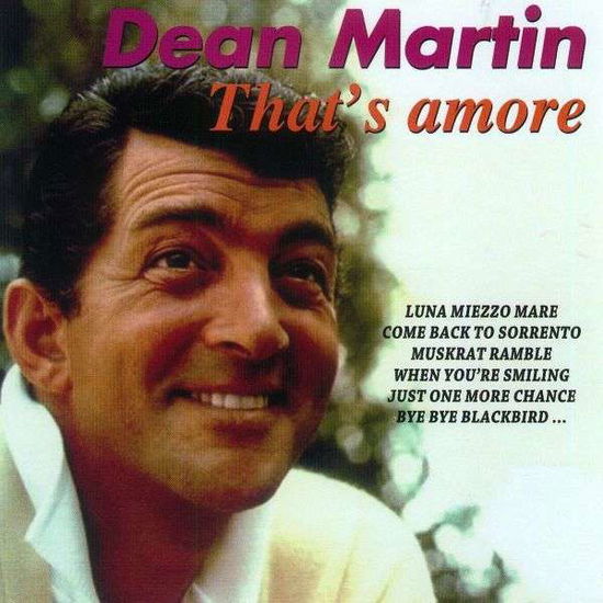 Martin Dean - That's Amore - Dean Martin - Music - Butterfly - 8002461608025 - 