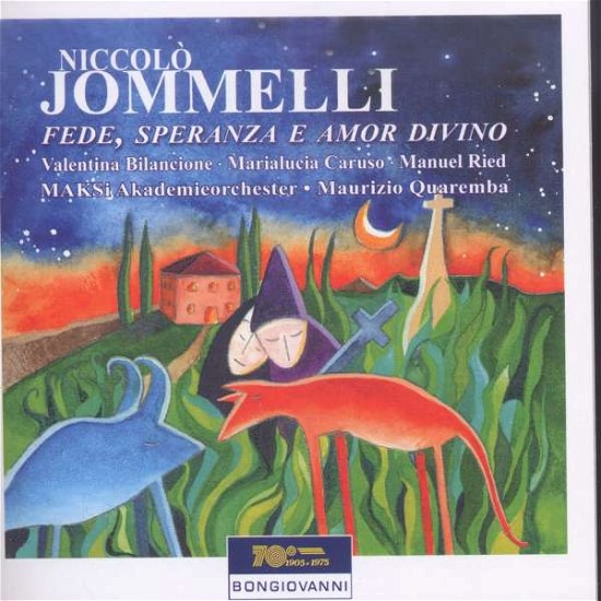 Cover for Niccolo Jommelli · Fede Speranza E Amor Divino (CD) (2016)