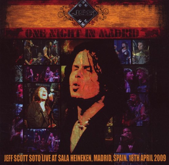 Cover for Jeff Scott Soto · One Night In Madrid (CD) (2013)