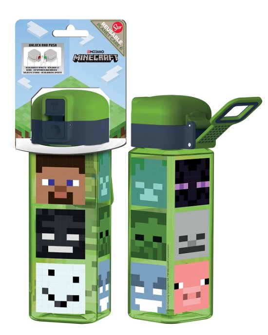 Water Bottle (40402) - Minecraft - Merchandise -  - 8412497404025 - 