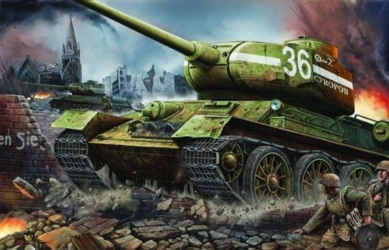 Cover for Trumpeter · 1/16 Soviet T-34/85 Model 1944 Factory No.183 (Toys)