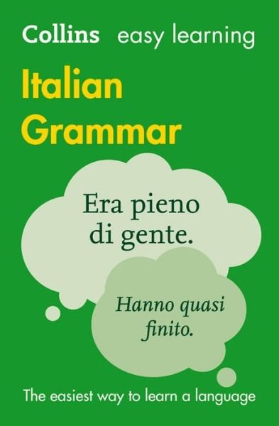Cover for Collins Dictionaries · Easy Learning Italian Grammar: Trusted Support for Learning - Collins Easy Learning (Taschenbuch) [3 Revised edition] (2016)