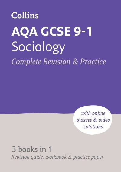 Cover for Collins GCSE · AQA GCSE 9-1 Sociology All-in-One Complete Revision and Practice: Ideal for the 2025 and 2026 Exams - Collins GCSE Grade 9-1 Revision (Paperback Book) [2 Revised edition] (2022)