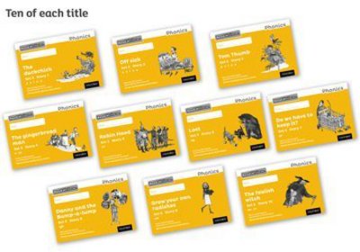 Cover for Gill Munton · Read Write Inc. Phonics: Black and White Yellow Set 5 Storybooks Pack of 100 - Read Write Inc. Phonics (Book pack) (2016)