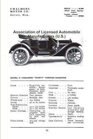Official Handbook of Gasoline Automobiles -1910 - Association Of Manufacturers (U S ) - Books - Lulu Press, Inc. - 9780359206025 - November 5, 2018
