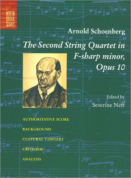 Cover for Arnold Schoenberg · The Second String Quartet in F-Sharp Minor: Opus 10 (Paperback Book) (2005)