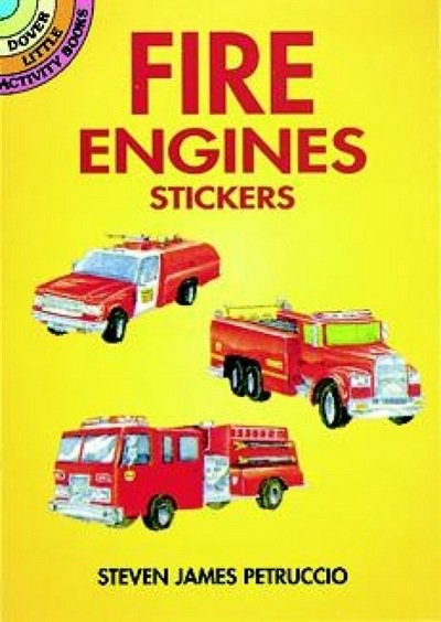 Cover for Petruccio Petruccio · Fire Engines Stickers - Little Activity Books (MERCH) (2003)