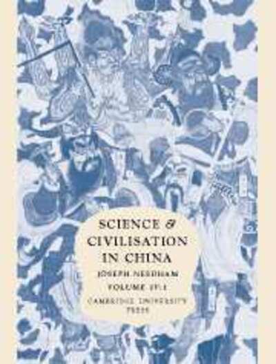 Cover for Joseph Needham · Science and Civilisation in China, Part 1, Physics - Science and Civilisation in China (Hardcover Book) (1962)