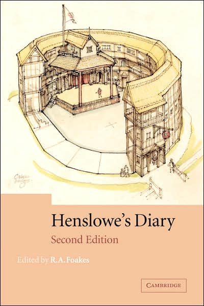 Cover for Philip Henslowe · Henslowe's Diary (Taschenbuch) [2 Revised edition] (2002)