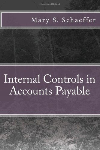 Cover for Mary S. Schaeffer · Internal Controls in Accounts Payable (Paperback Book) (2014)