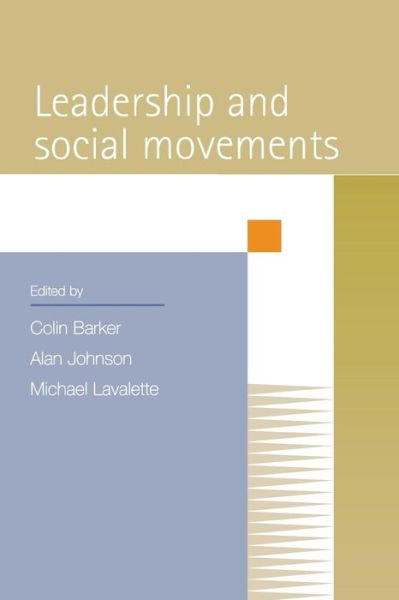 Cover for Leadership and Social Movements (Paperback Book) (2001)