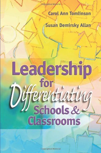Cover for Carol Ann Tomlinson · Leadership for Differentiating Schools and Classrooms (Paperback Book) (2000)