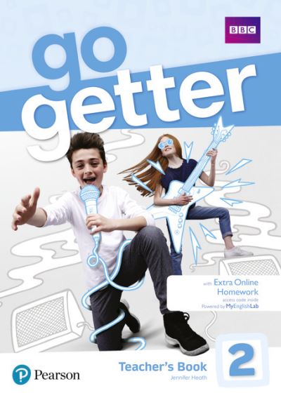 Cover for Jennifer Heath · GoGetter 2 Teacher's Book with MyEnglishLab &amp; Online Extra Homework + DVD-ROM Pack - GoGetter (Book) (2018)