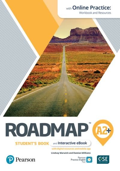 Cover for Pearson Education · Roadmap A2+ Student's Book &amp; Interactive eBook with Online Practice, Digital Resources &amp; App (Buch) (2021)