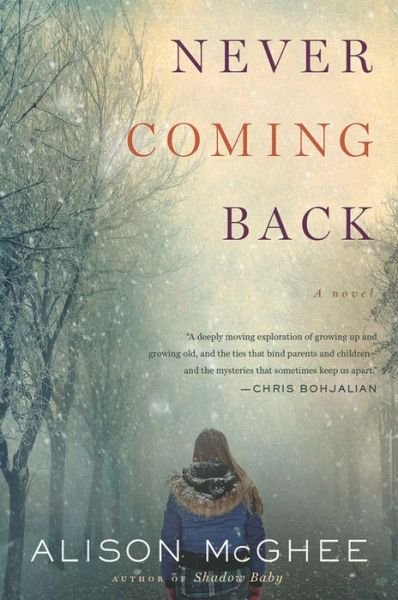 Cover for Alison McGhee · Never Coming Back (Paperback Book) (2018)