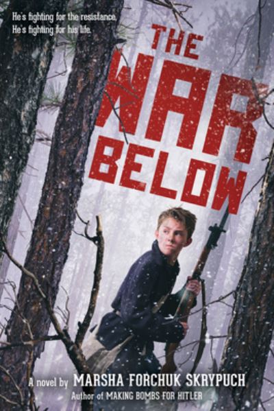 Cover for Marsha Forchuk Skrypuch · The war below a novel (Book) [First American edition. edition] (2018)