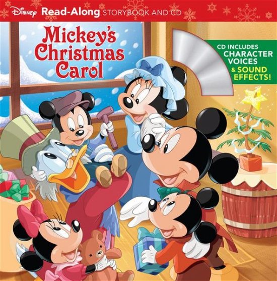 Cover for Disney Book Group · Mickey's Christmas Carol Read-Along Storybook and CD - Read-Along Storybook and CD (Pocketbok) (2017)