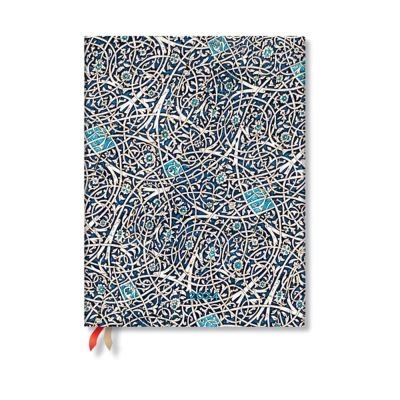 Cover for Paperblanks · Granada Turquoise (Moorish Mosaic) Ultra Vertical 12-month Dayplanner 2024 (Elastic Band Closure) - Moorish Mosaic (Gebundenes Buch) (2023)