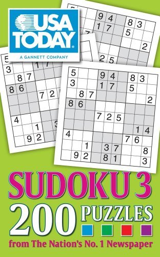 Cover for USA Today · USA Today Sudoku 3: 200 Puzzles (Paperback Book) [Original edition] (2012)