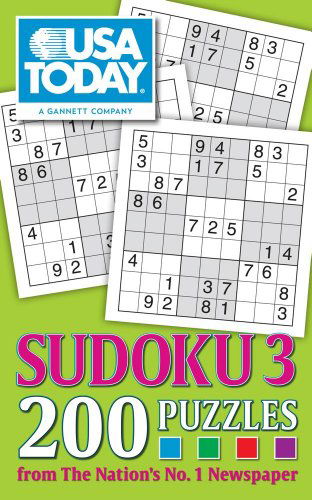 Cover for USA Today · USA Today Sudoku 3: 200 Puzzles (Paperback Book) [Original edition] (2012)