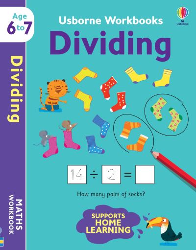 Cover for Holly Bathie · Usborne Workbooks Dividing 6-7 - Usborne Workbooks (Paperback Book) (2021)