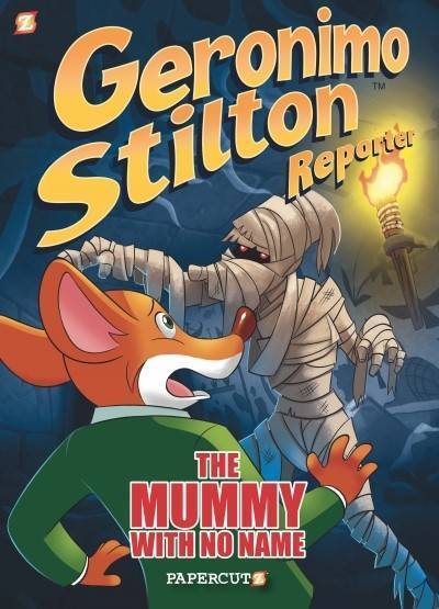 Geronimo Stilton Reporter Vol. 4: The Mummy With No Name - Geronimo Stilton - Bøger - Papercutz - 9781545804025 - 28. januar 2020